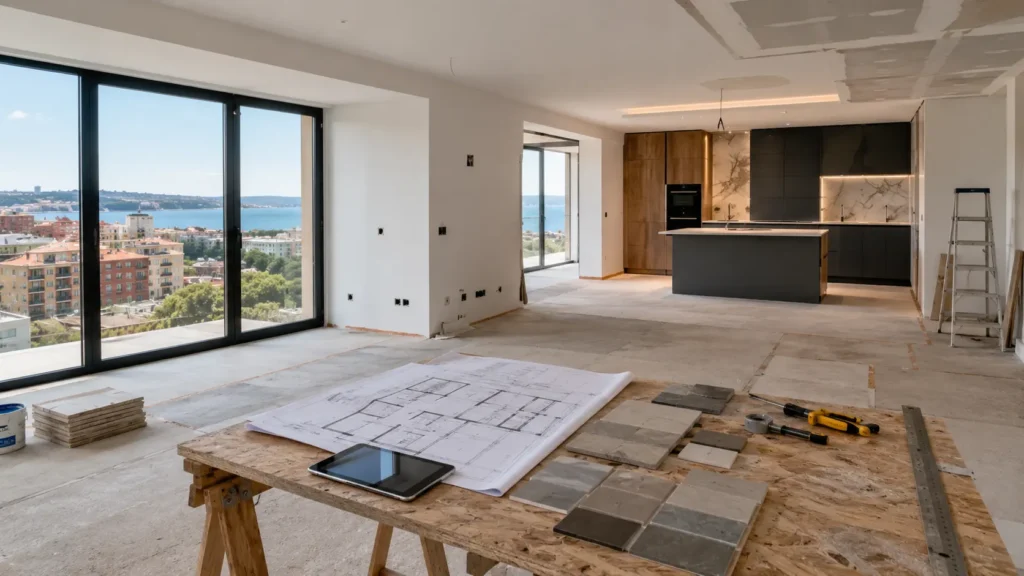 empresa de remodelações Cascais; obras em moradias Cascais; remodelação apartamentos Cascais; pinturas Cascais